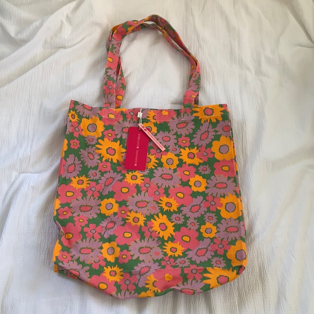 Beginning Boutique tote bag